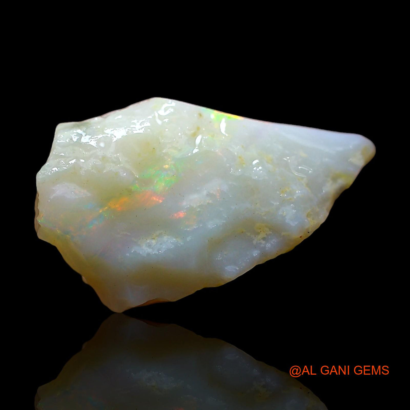5.00 Cts Unheated Australian Fire Opal Loose Gemstone Fancy Rough Natural 18x10x8 mm RE-377