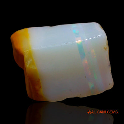 7.00 Cts Natural Australian Fire Opal Loose Gemstone Fancy Rough 17x10x8 mm RE-379