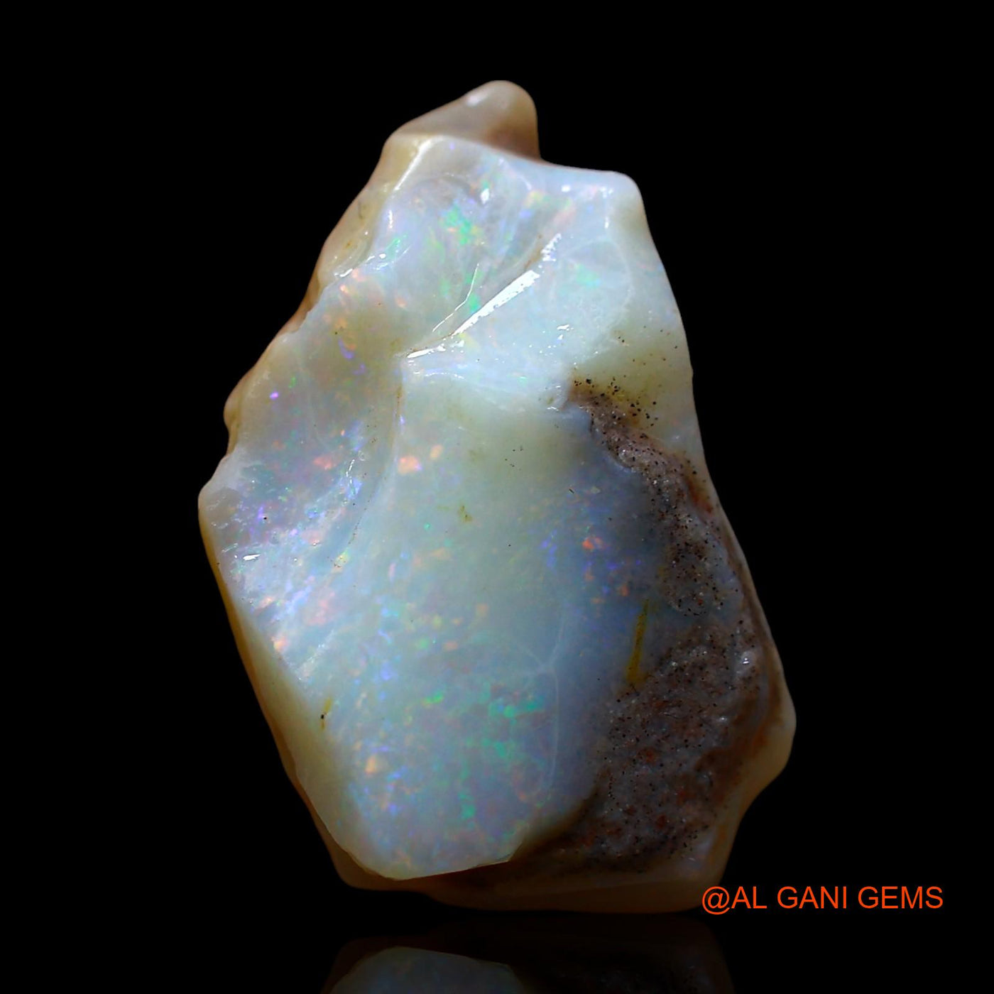10.00 Cts Natural Australian Fire Opal Fancy Rough Loose Gemstone For Jewelry 20x13x7 mm RE-37