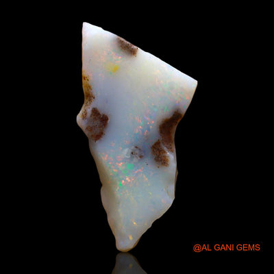 3.00 Cts Natural Australian Fire Opal Loose Gemstone Fancy Rough 20x10x3 mm RE-381