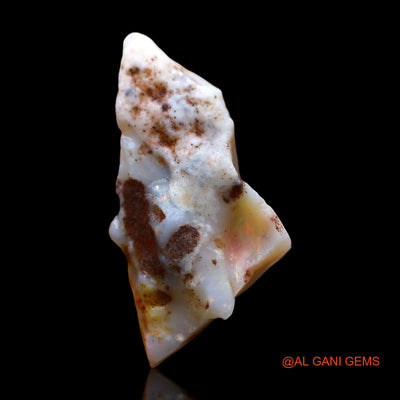 3.00 Cts Natural Australian Fire Opal Loose Gemstone Fancy Rough 20x10x3 mm RE-381