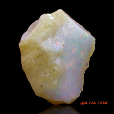 4.00 Cts Unheated Australian Fire Opal Loose Gemstone Fancy Rough Natural 15x13x3 mm RE-382