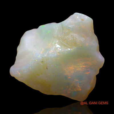 4.00 Cts Natural Australian Fire Opal Fancy Rough Loose Gemstone For Jewelry 15x14x5 mm RE-383