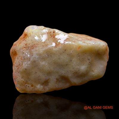 4.00 Cts Natural Australian Fire Opal Loose Gemstone Fancy Rough 15x10x5 mm RE-393