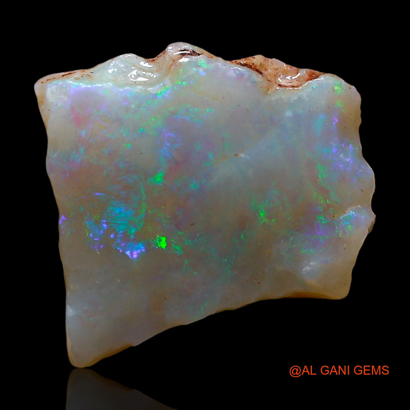 3.00 Cts Natural Australian Fire Opal Loose Gemstone Fancy Rough 12x11x4 mm RE-395