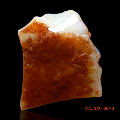 3.00 Cts Natural Australian Fire Opal Loose Gemstone Fancy Rough 12x11x4 mm RE-395