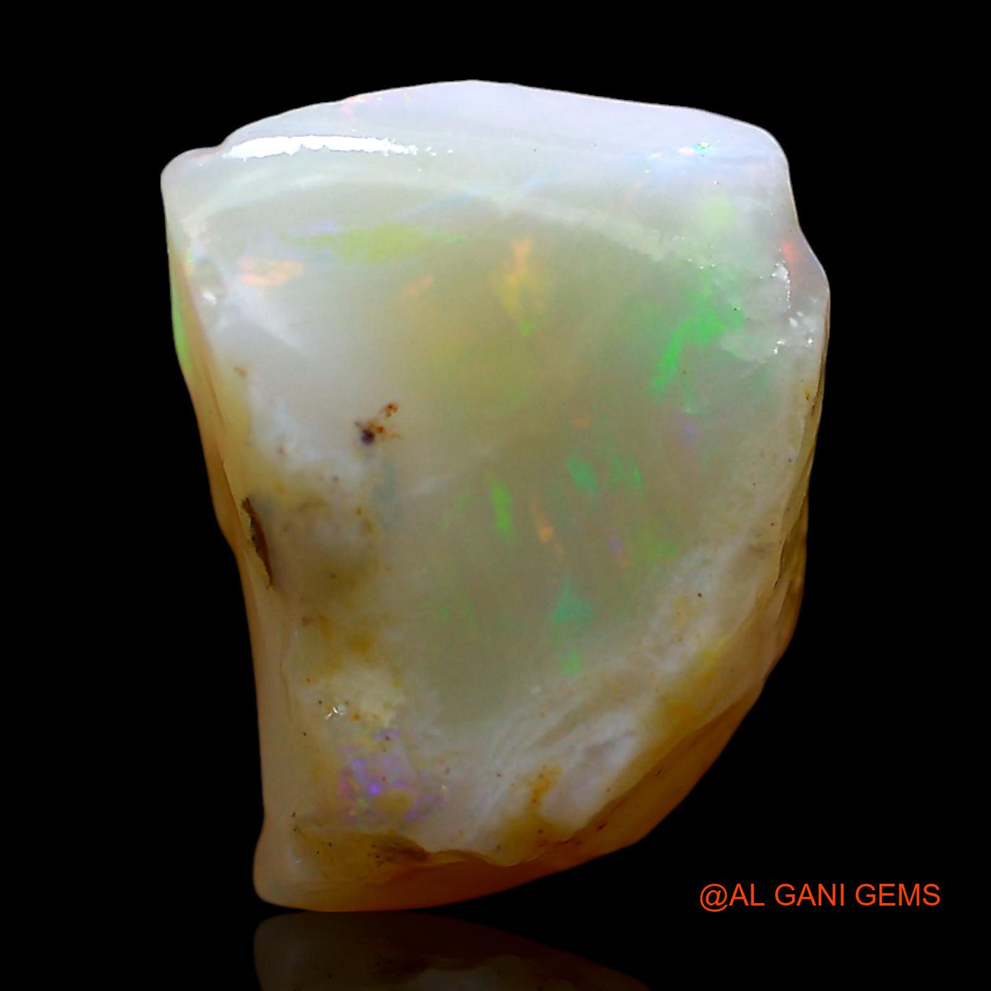 5.00 Cts Natural Australian Fire Opal Fancy Rough Loose Gemstone For Jewelry 13x9x7 mm RE-397
