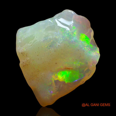 Natural Untreated Fire Opal Loose Gemstone Fancy Rough From Australia 4.00 Cts 12x11x4 mm RE-398