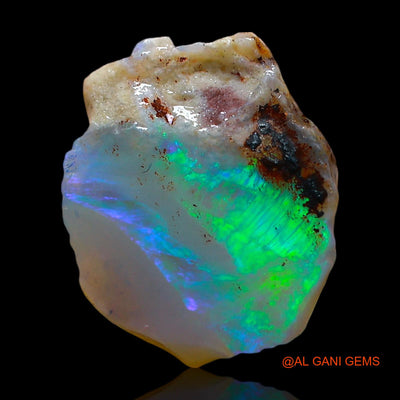 5.00 Cts Natural Australian Fire Opal Fancy Rough Loose Gemstone For Jewelry 12x10x9 mm RE-399