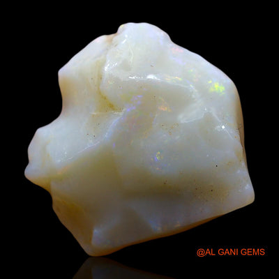 7.00 Cts Natural Australian Fire Opal Loose Gemstone Fancy Rough 17x16x5 mm RE-39