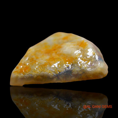 10.00 Cts Natural Australian Fire Opal Loose Gemstone Fancy Rough 23x17x4 mm RE-3