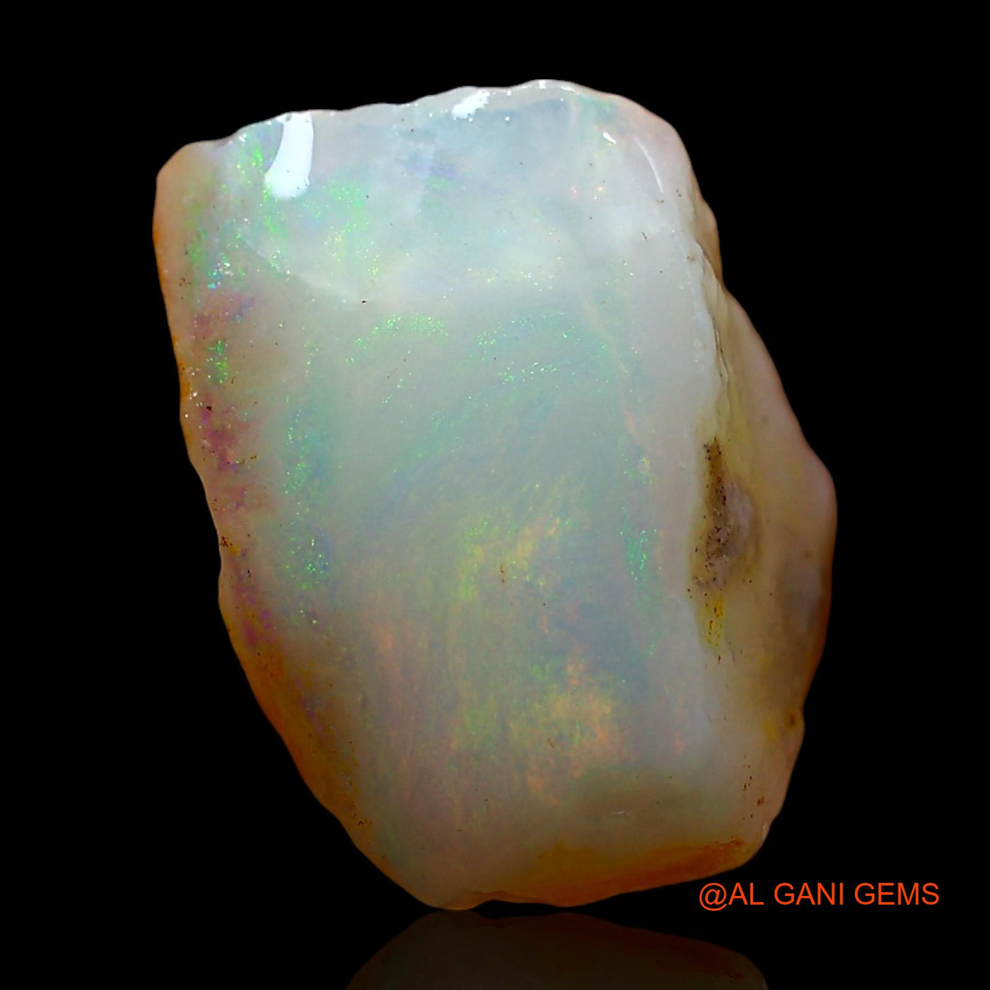4.00 Cts Natural Australian Fire Opal Fancy Rough Loose Gemstone For Jewelry 13x11x6 mm RE-400