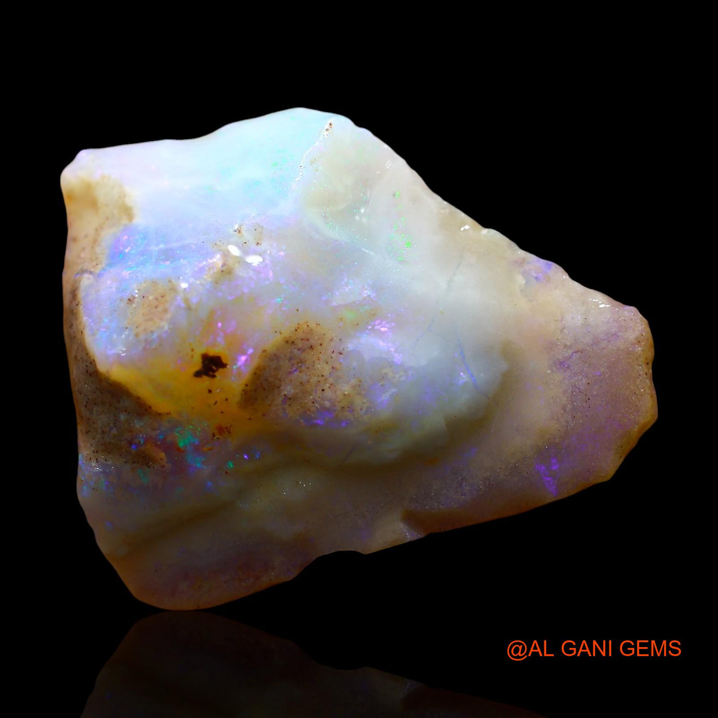 13.00 Cts Natural Australian Fire Opal Loose Gemstone Fancy Rough 24x20x8 mm RE-401