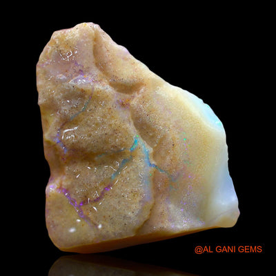 13.00 Cts Natural Australian Fire Opal Loose Gemstone Fancy Rough 24x20x8 mm RE-401