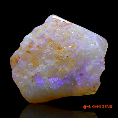 11.00 Cts Natural Australian Fire Opal Loose Gemstone Fancy Rough 23x21x4 mm RE-402