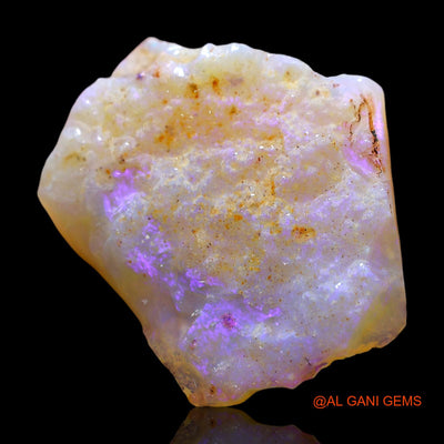 11.00 Cts Natural Australian Fire Opal Loose Gemstone Fancy Rough 23x21x4 mm RE-402