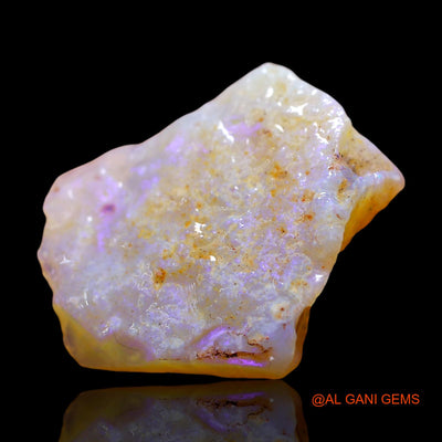 11.00 Cts Natural Australian Fire Opal Loose Gemstone Fancy Rough 23x21x4 mm RE-402