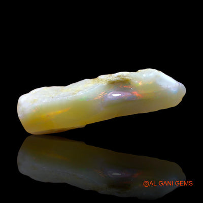 8.00 Cts Natural Australian Fire Opal Loose Gemstone Fancy Rough 25x10x6 mm RE-406