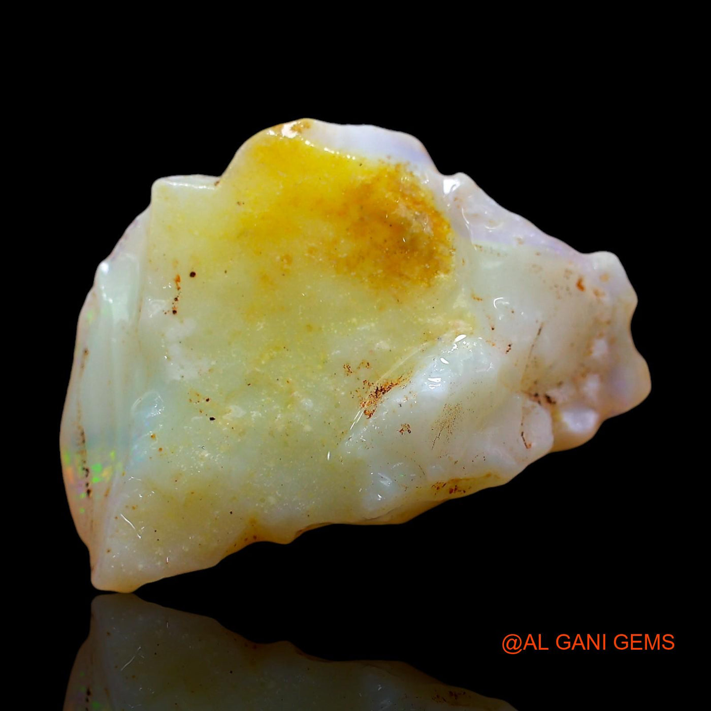 10.00 Cts Natural Australian Fire Opal Fancy Rough Loose Gemstone For Jewelry 20x14x8 mm RE-407