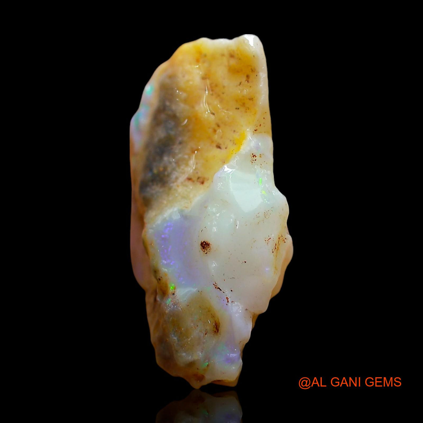 10.00 Cts Natural Australian Fire Opal Fancy Rough Loose Gemstone For Jewelry 20x14x8 mm RE-407
