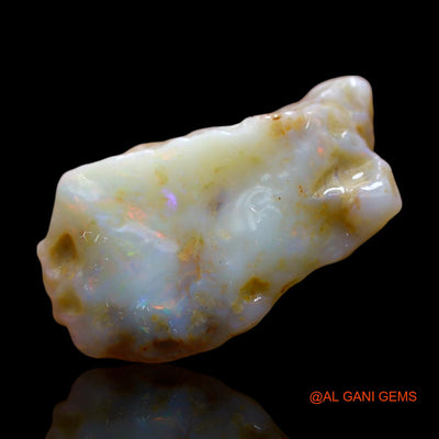 12.00 Cts Unheated Australian Fire Opal Loose Gemstone Fancy Rough Natural 21x13x9 mm RE-408