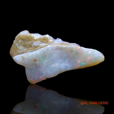 7.00 Cts Natural Australian Fire Opal Loose Gemstone Fancy Rough 23x13x7 mm RE-409