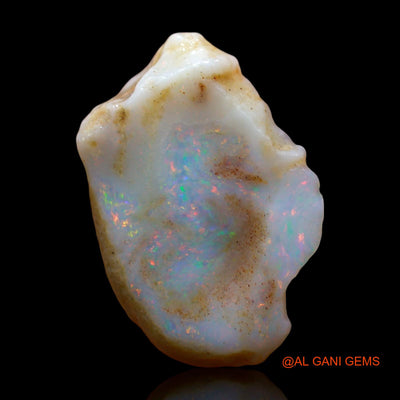 7.00 Cts Natural Australian Fire Opal Loose Gemstone Fancy Rough 20x13x6 mm RE-40