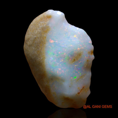 7.00 Cts Natural Australian Fire Opal Loose Gemstone Fancy Rough 20x13x6 mm RE-40