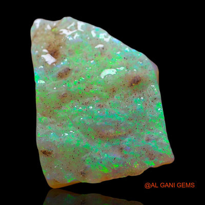 5.00 Cts Natural Australian Fire Opal Loose Gemstone Fancy Rough 19x13x3 mm RE-411