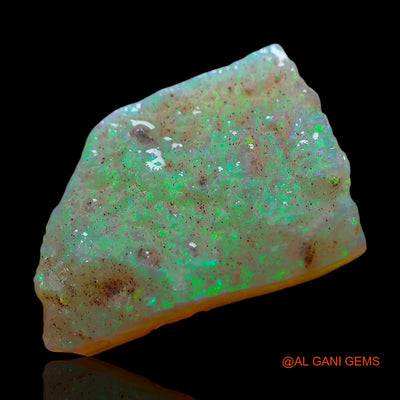5.00 Cts Natural Australian Fire Opal Loose Gemstone Fancy Rough 19x13x3 mm RE-411