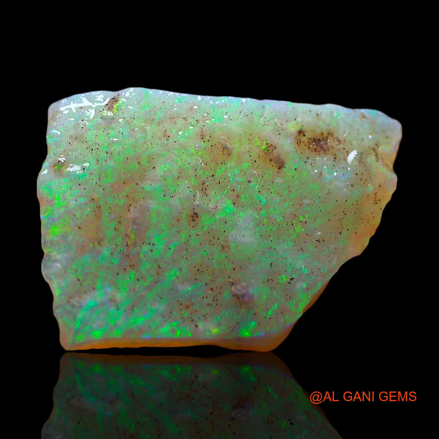 5.00 Cts Natural Australian Fire Opal Loose Gemstone Fancy Rough 19x13x3 mm RE-411