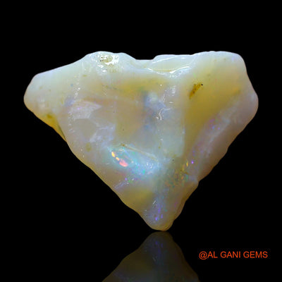 11.00 Cts Natural Australian Fire Opal Loose Gemstone Fancy Rough 21x15x9 mm RE-412
