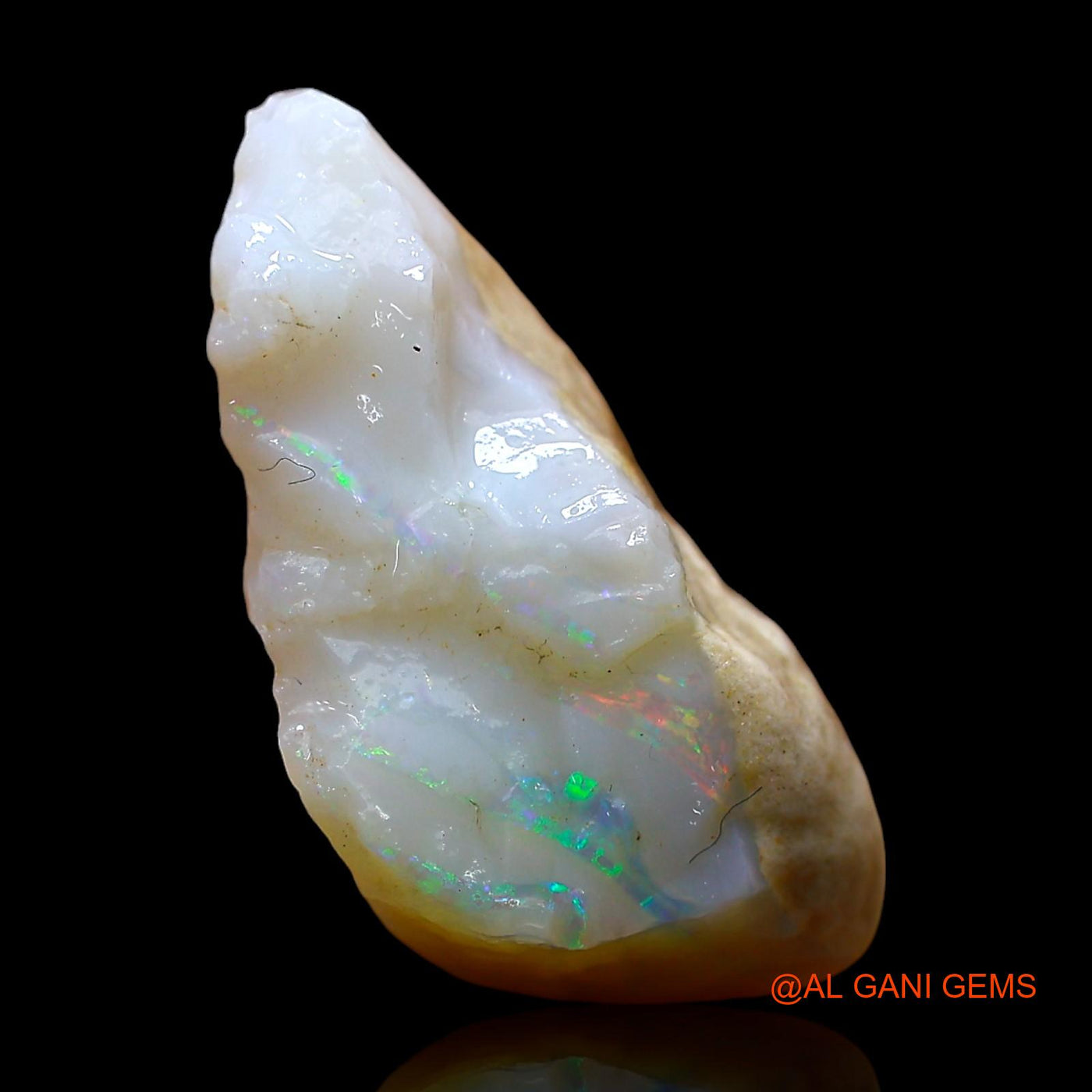 10.00 Cts Natural Australian Fire Opal Fancy Rough Loose Gemstone For Jewelry 20x12x10 mm RE-419