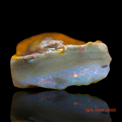12.00 Cts Natural Australian Fire Opal Fancy Rough Loose Gemstone For Jewelry 17x14x8 mm RE-420