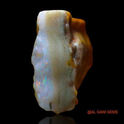12.00 Cts Natural Australian Fire Opal Fancy Rough Loose Gemstone For Jewelry 17x14x8 mm RE-420