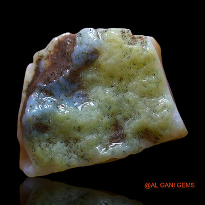 12.00 Cts Natural Australian Fire Opal Fancy Rough Loose Gemstone For Jewelry 17x14x8 mm RE-420