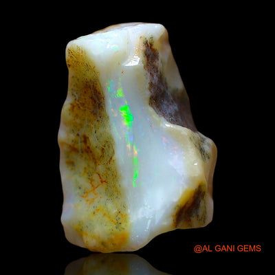 12.00 Cts Natural Australian Fire Opal Fancy Rough Loose Gemstone For Jewelry 18x13x9 mm RE-424