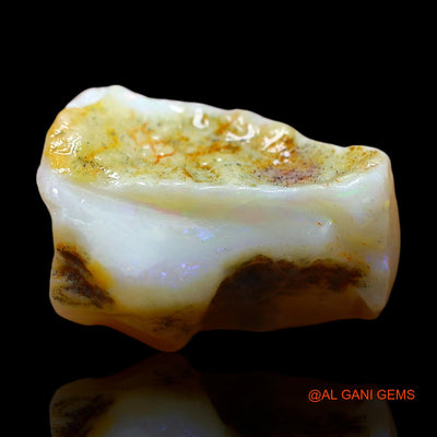 12.00 Cts Natural Australian Fire Opal Fancy Rough Loose Gemstone For Jewelry 18x13x9 mm RE-424