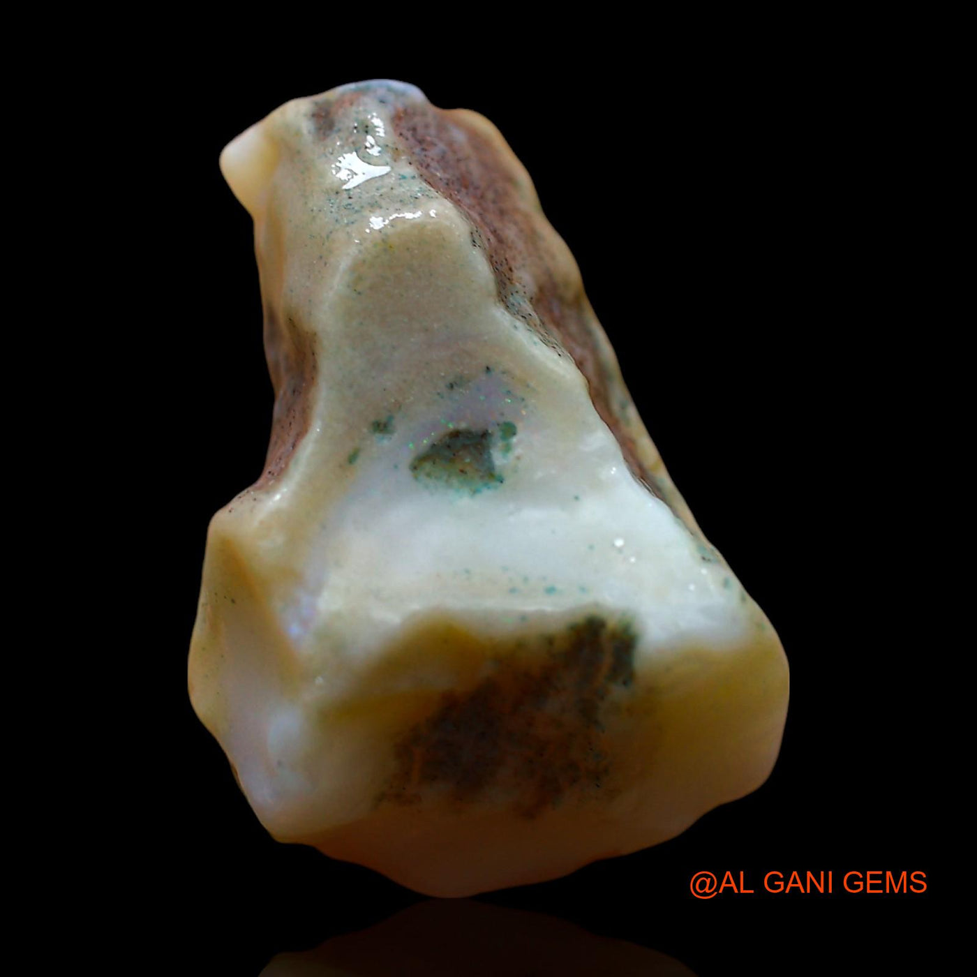 12.00 Cts Natural Australian Fire Opal Fancy Rough Loose Gemstone For Jewelry 18x13x9 mm RE-424