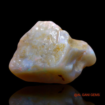 11.00 Cts Natural Australian Fire Opal Loose Gemstone Fancy Rough 21x15x8 mm RE-42