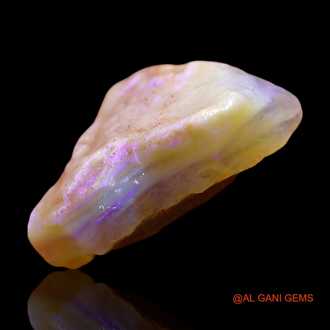 11.00 Cts Unheated Australian Fire Opal Loose Gemstone Fancy Rough Natural 19x14x9 mm RE-430