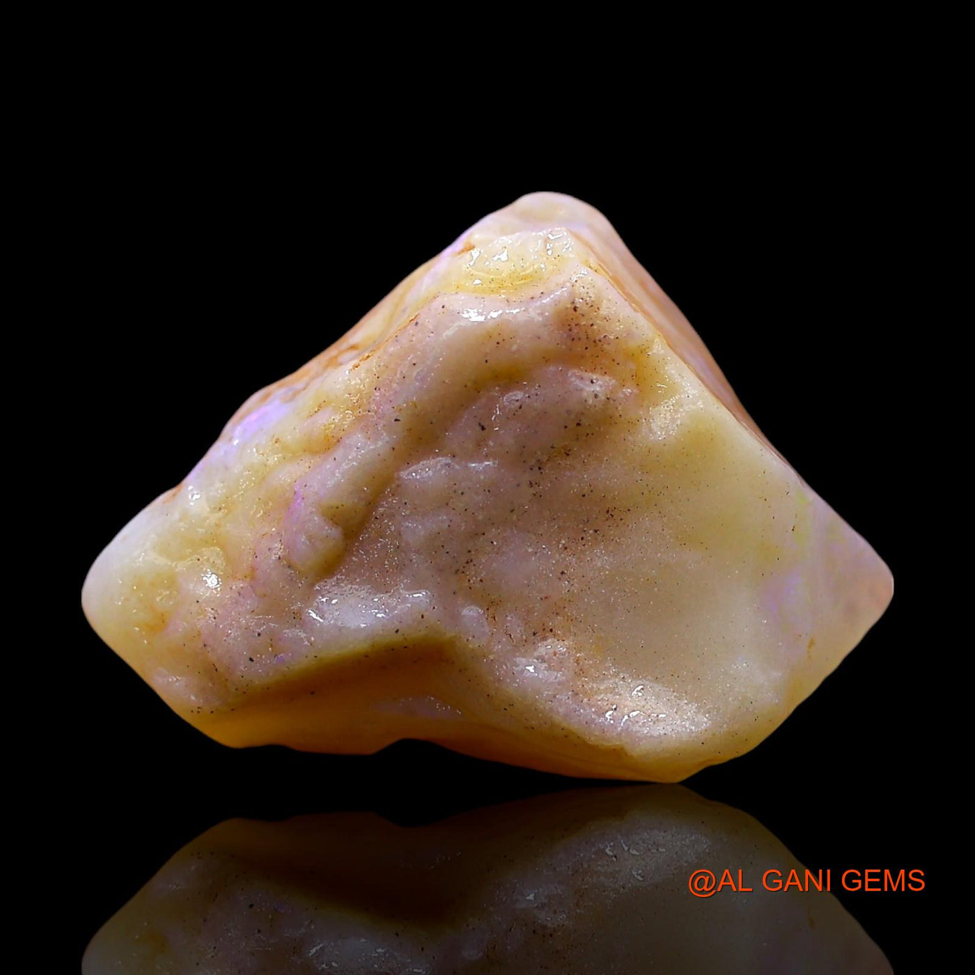 11.00 Cts Unheated Australian Fire Opal Loose Gemstone Fancy Rough Natural 19x14x9 mm RE-430