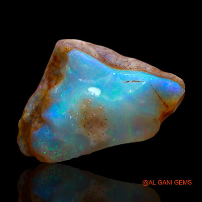 9.00 Cts Unheated Australian Fire Opal Loose Gemstone Fancy Rough Natural 20x11x9 mm RE-436