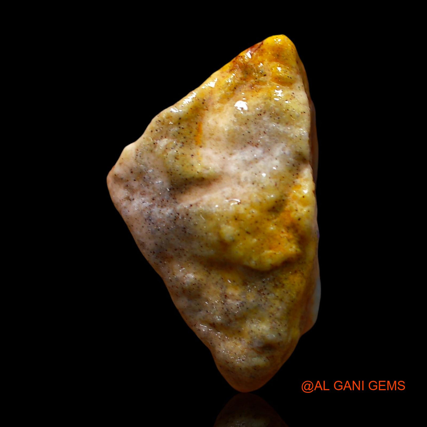 9.00 Cts Unheated Australian Fire Opal Loose Gemstone Fancy Rough Natural 20x11x9 mm RE-436