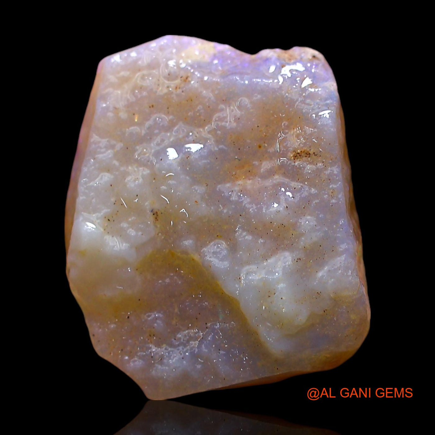 10.00 Cts Natural Australian Fire Opal Loose Gemstone Fancy Rough 17x14x7 mm RE-437