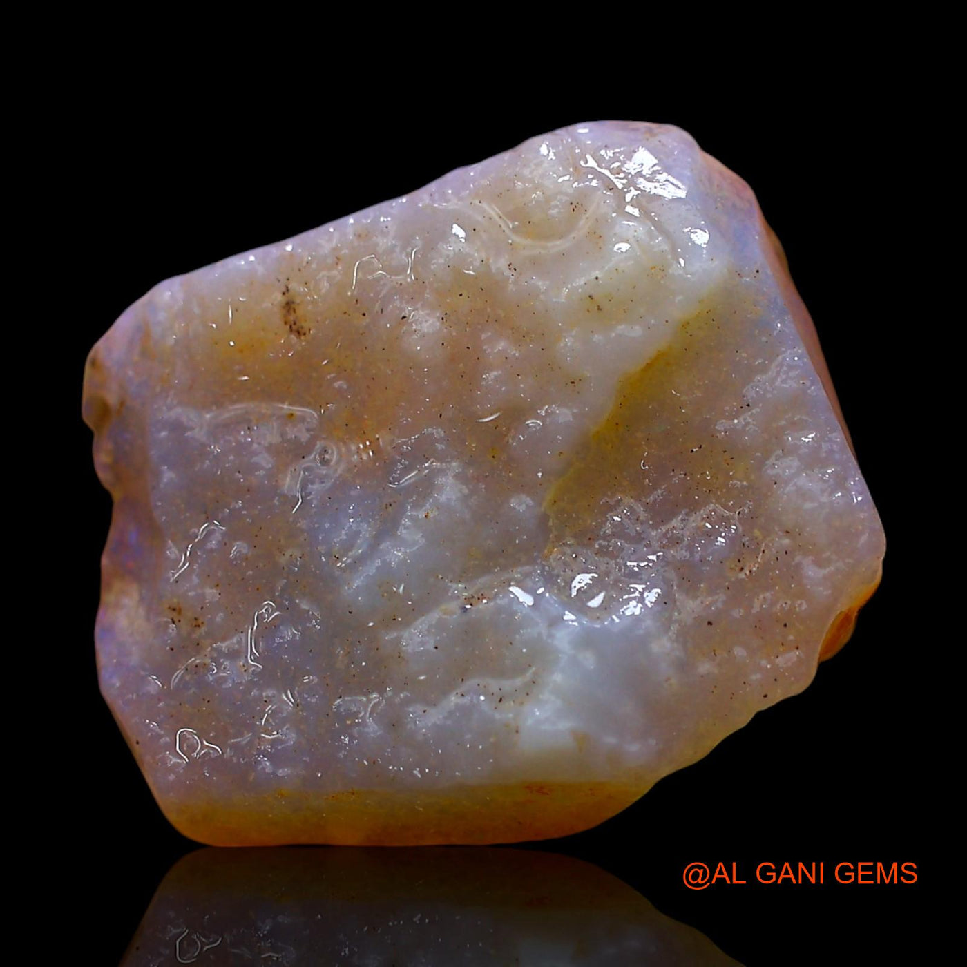 10.00 Cts Natural Australian Fire Opal Loose Gemstone Fancy Rough 17x14x7 mm RE-437