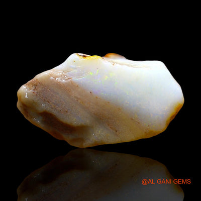 9.00 Cts Natural Australian Fire Opal Fancy Rough Loose Gemstone For Jewelry 16x15x9 mm RE-438
