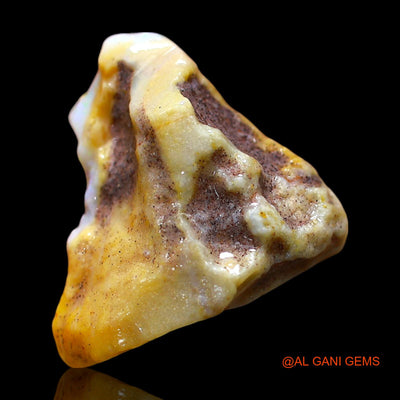 9.00 Cts Natural Australian Fire Opal Fancy Rough Loose Gemstone For Jewelry 16x15x9 mm RE-438