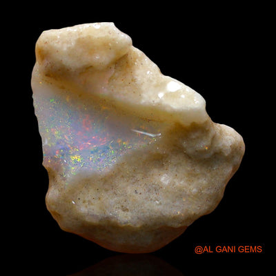 6.00 Cts Natural Australian Fire Opal Loose Gemstone Fancy Rough 19x16x6 mm RE-439