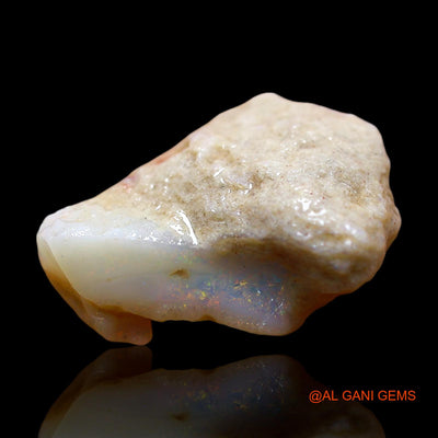 6.00 Cts Natural Australian Fire Opal Loose Gemstone Fancy Rough 19x16x6 mm RE-439
